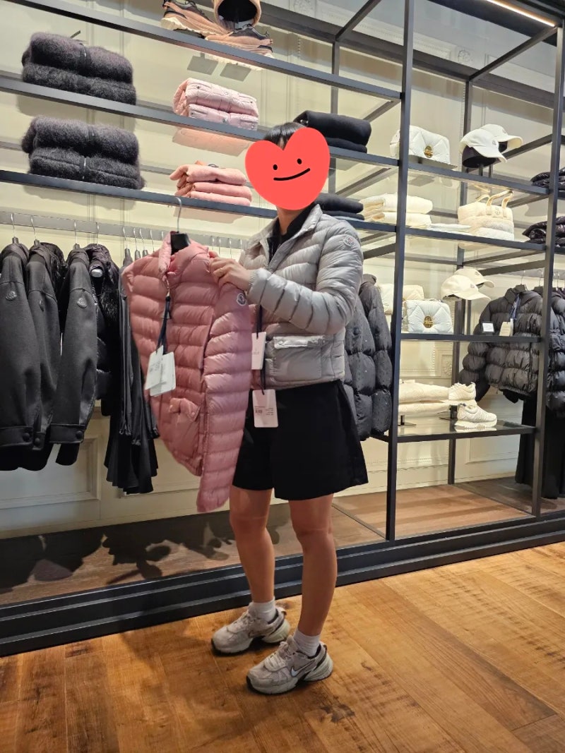 동부산 롯데 아울렛 몽클레르 경랑패딩, 버버리 남자 패딩 조끼 구입-8월 구매