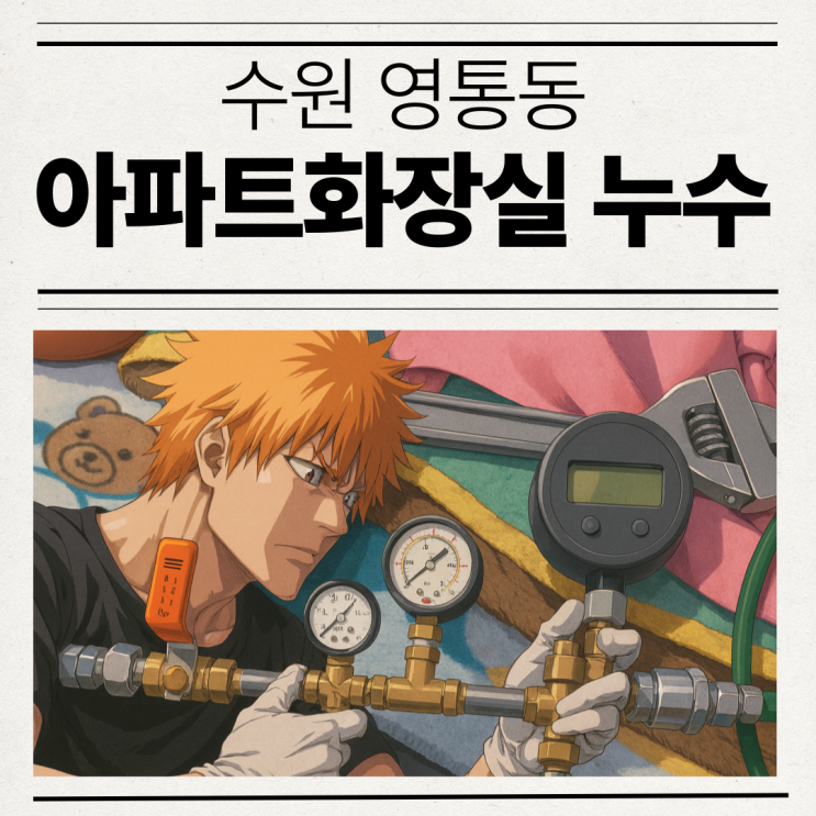  용인 수도누수 처인구 다세대주택 물샘 현장 누수공사 실제 해결사례