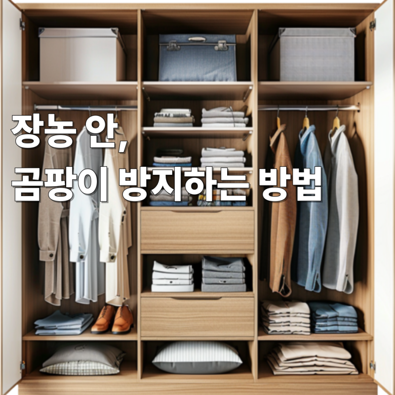 붙박이장, 장농 안 곰팡이 방지 방법