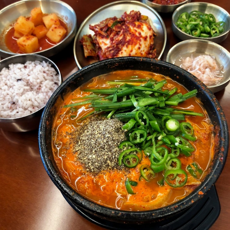  동춘사골순대국 논현 호구포역 맛집 내돈내산