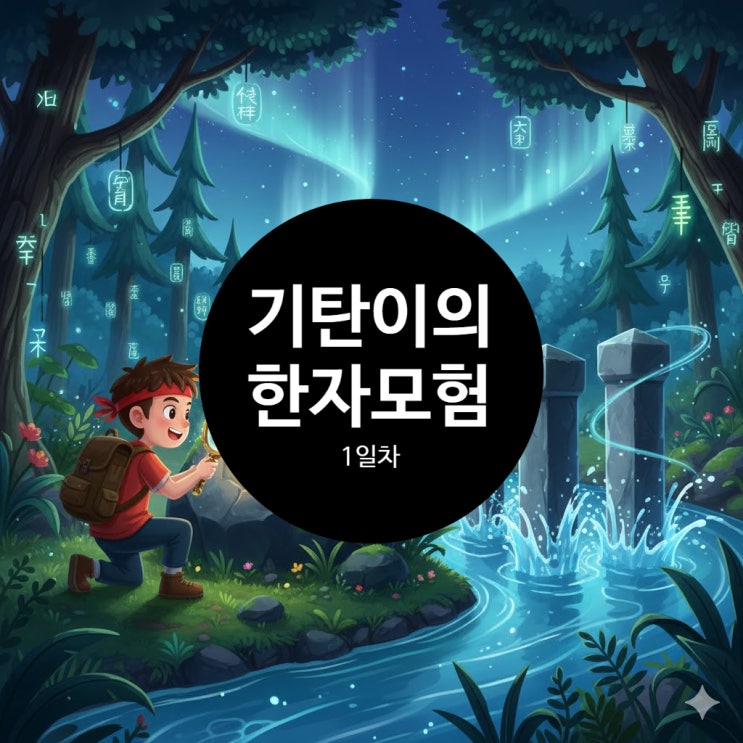  기탄이의 한자모험 1일차 : 자연(自然)과 관련된 한자어