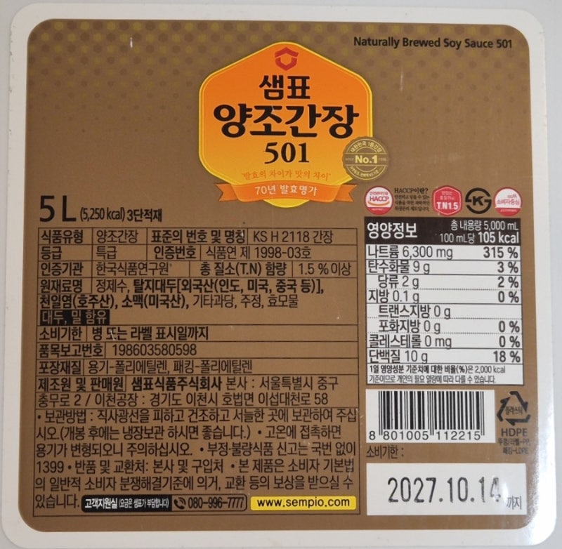 간장 종류와 용도, 사용법 차이 식품유형 정리