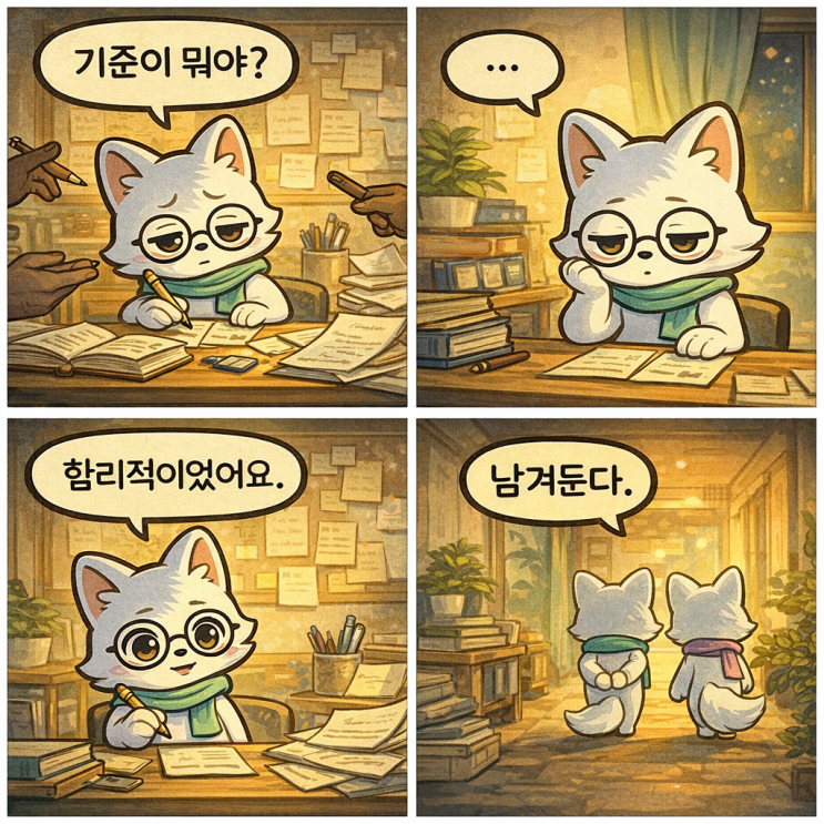  투자 판단 기준 만들기, 부자가 기준을 공개하지 않는 이유