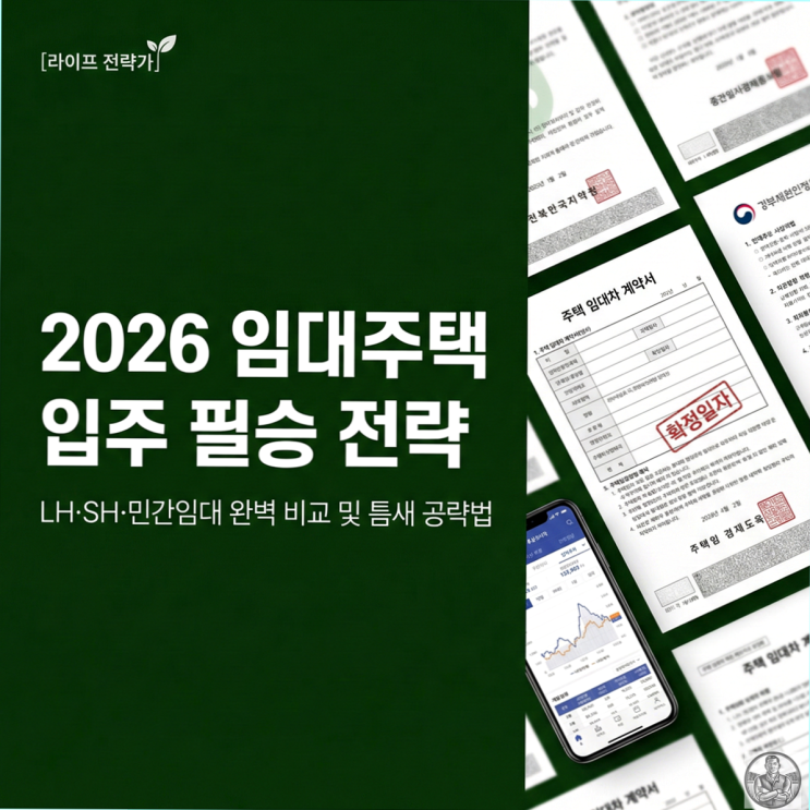  부동산 전문가도 입을 모으는 2026년 1인 가구 "필승 공략" (LH/SH/민간 총정리)