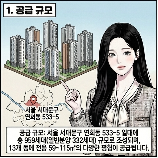  드파인 연희 청약 자격 59 12억 84 15억 분양가 세대주 2년 필요! 332세대