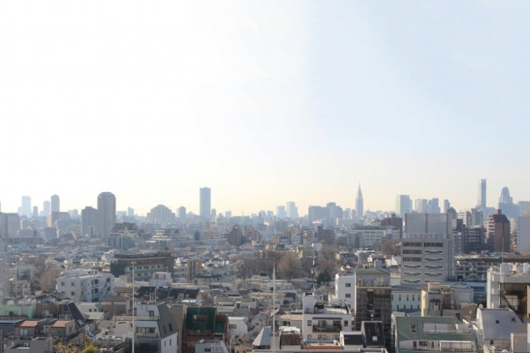옛 구청사 부지 임대료를 활용해 지어낸 토시마 시티(Toshima City)에서 본 토시마구 도시 풍경
