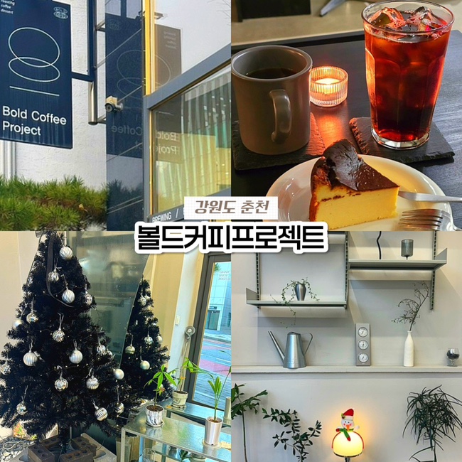  춘천 명동 카페 추천, 춘천시청 근처 커피 찐맛집 볼드커피프로젝트 내돈내산