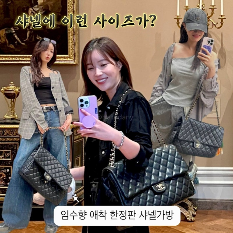 샤넬에 이런 사이즈가 있었어? 임수향 샤넬 한정판 가방 정체
