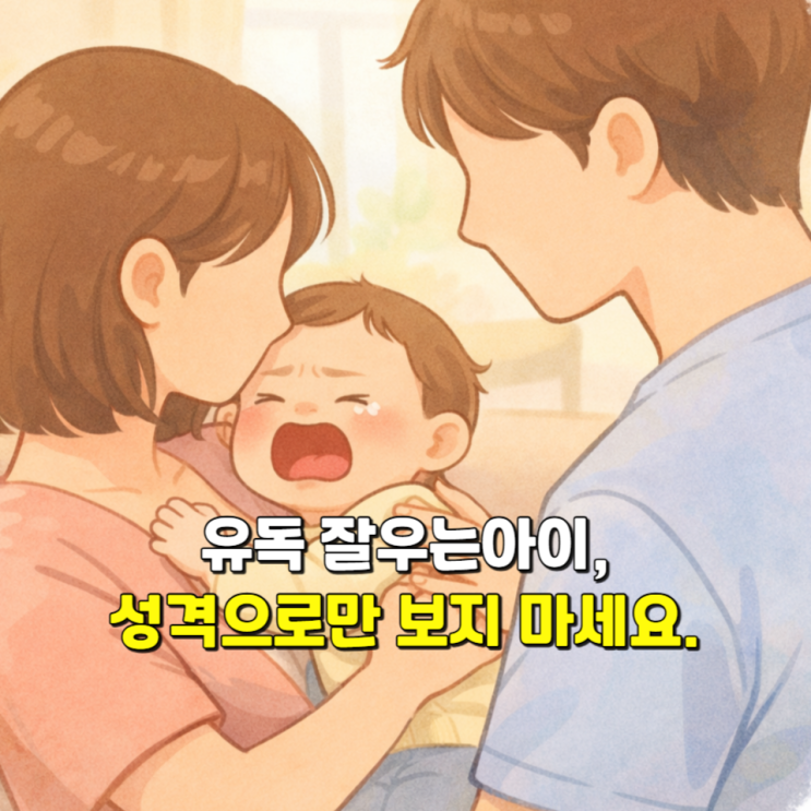  유독 잘우는아이, 성격으로만 보지 마세요