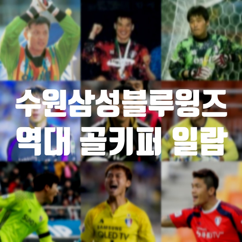 수원 삼성 블루윙즈의 골키퍼 역사 _ 이운재부터 양형모까지