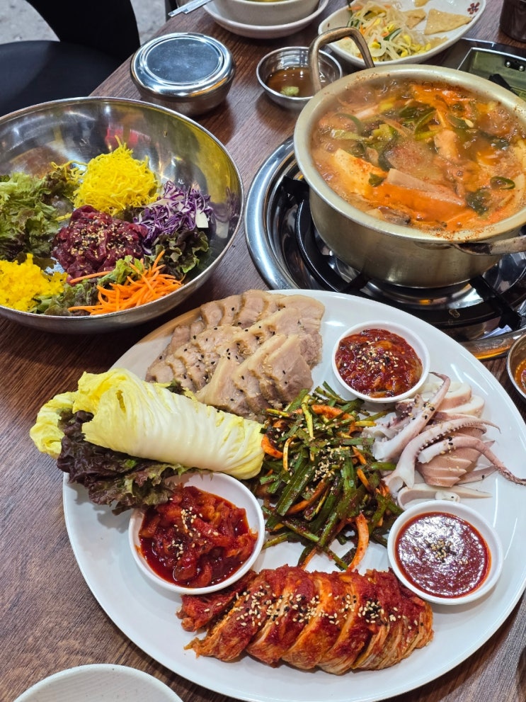  파주 푸짐한 동태탕과 오징어보쌈을 먹을 수 있는 양은이네 운정산내점