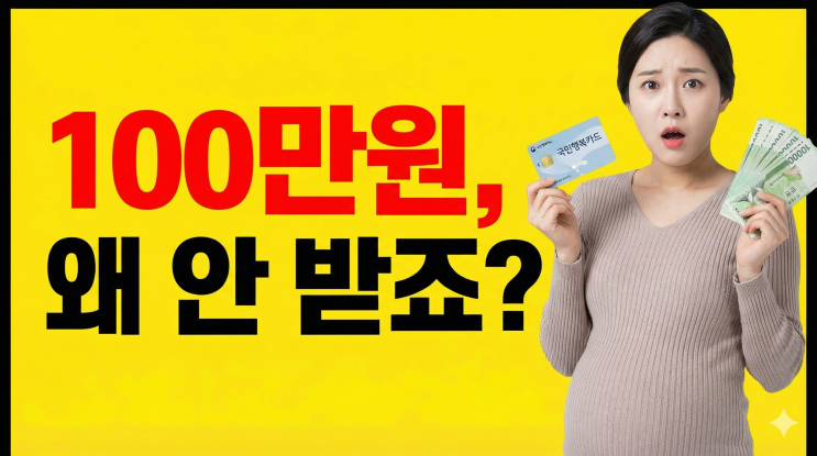  임신했는데 국민행복카드 아직도 안 만들었다면, 임신출산 진료비 100만원 놓치는 겁니다!
