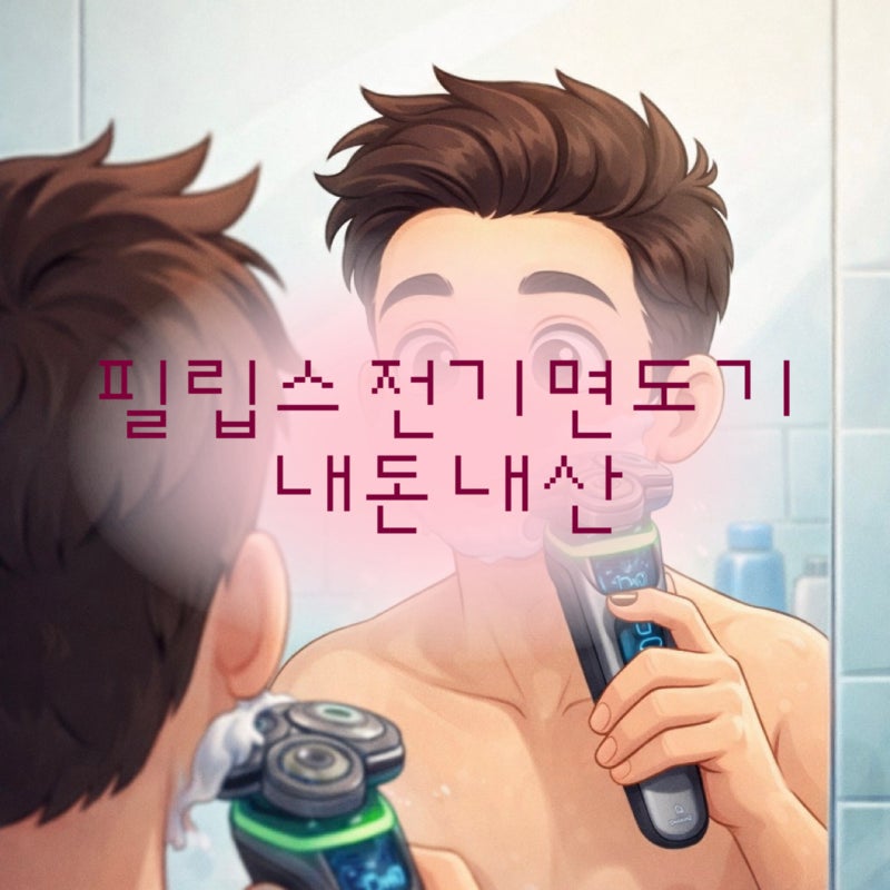 남편선물 필립스 SkinIQ 9000 시리즈 전기면도기 구매후기
