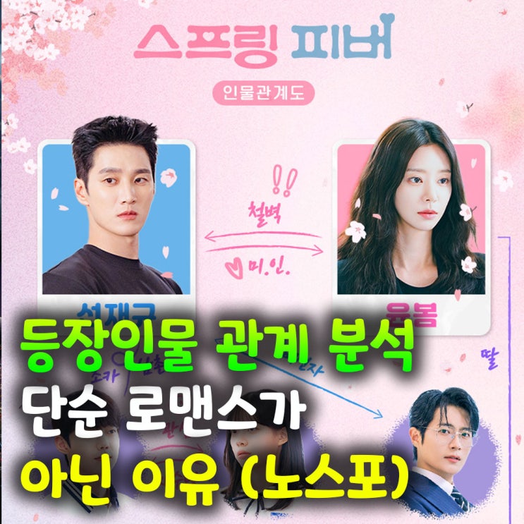  스프링 피버 등장인물 관계 분석 – 단순 로맨스가 아닌 이유 (노스포)