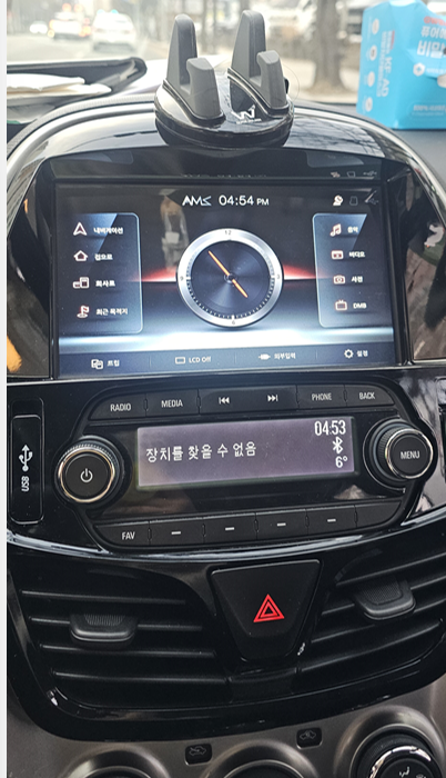 쉐보레 스파크 매립형 네비게이션 업데이트(지니, amk네비게이션 이도)시리얼넘버를 찾아서