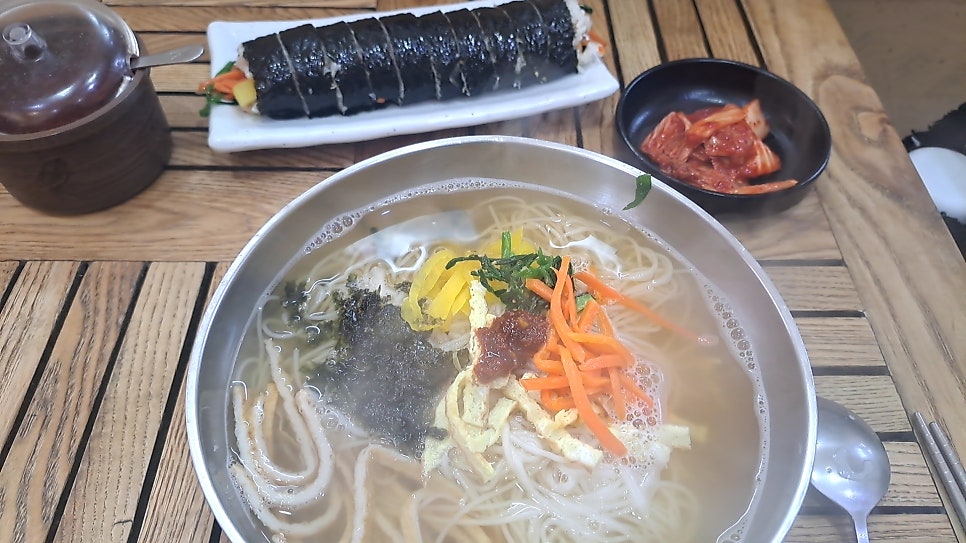 김밥한줄과 국수한그릇에 건강을담는다 사진 4