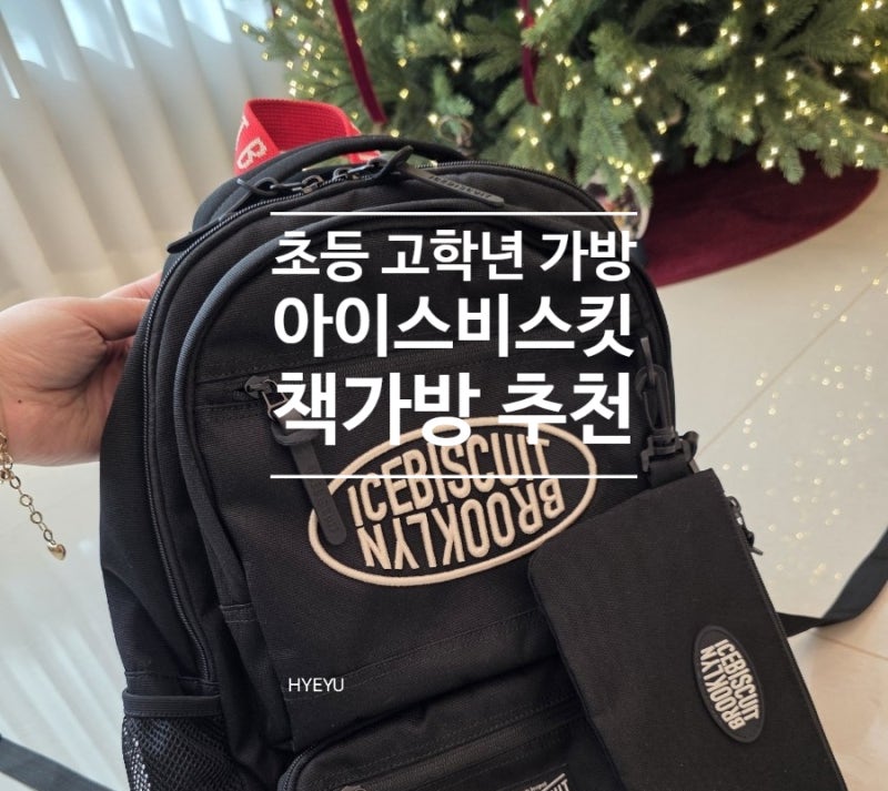 초등 고학년 가방추천, 아이스비스킷 책가방