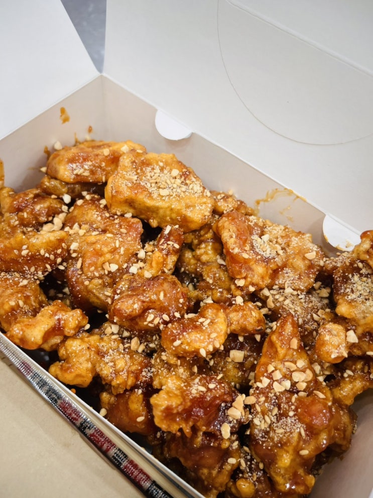  구미상모동맛집 가창닭강정 사곡점 아이와 함께 먹을 순한맛 포장