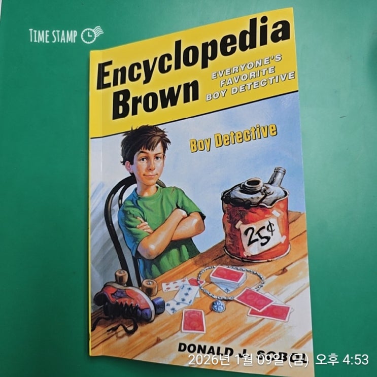  챕터북추천 윤설 엄마표영어 Encyclopedia Brown 인사이클로피디아 브라운 추리물