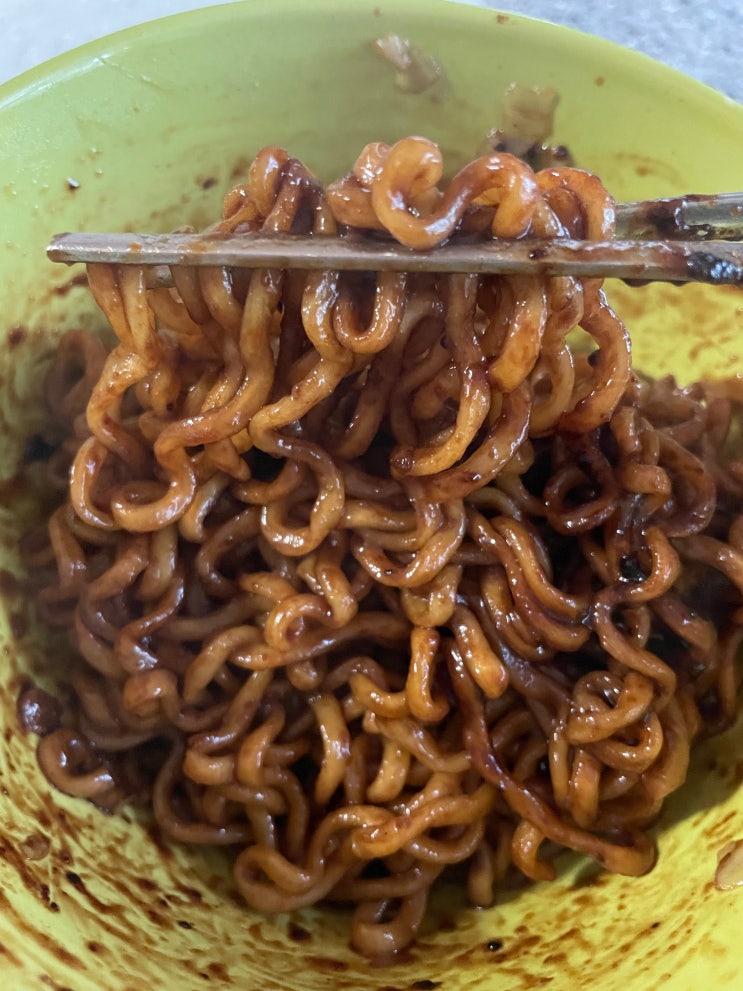  농심 올리브 짜파게티 조리방법 및 표시사항 알아보기