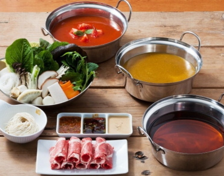  채선당 샤브보트 롯데백화점 동래1인 샤브샤브 혼밥하기 좋은곳