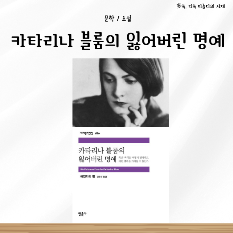  카타리나 블룸의 잃어버린 명예 하인리히 뵐 서평