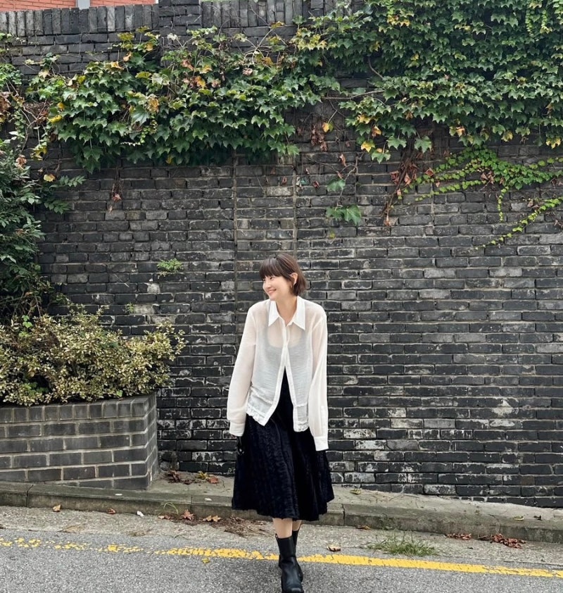 박소담 단발머리 에이치플레이스둔촌