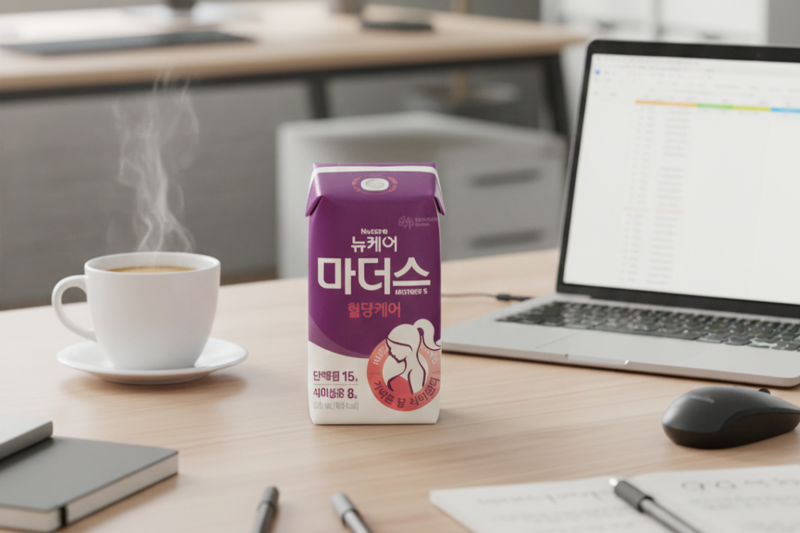 마더스 섭취 후기 간편하게 챙기는 뉴케어 임당 식단