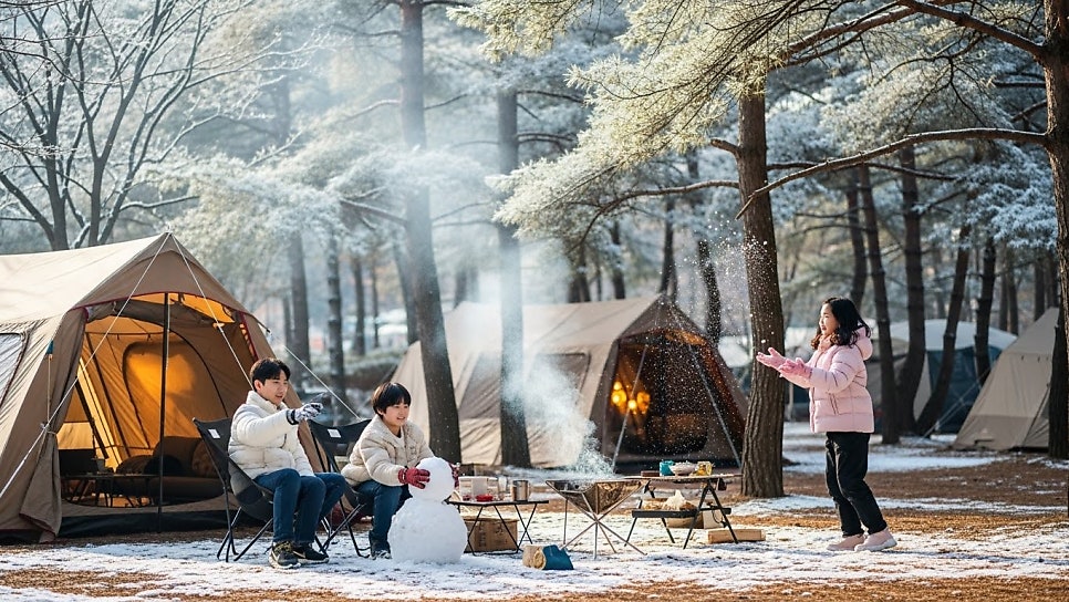 양주산막골캠핑장 사진 2