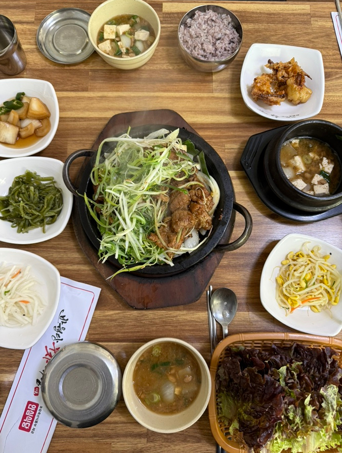  대구 중구 맛집 반월당역 한식 부자식당