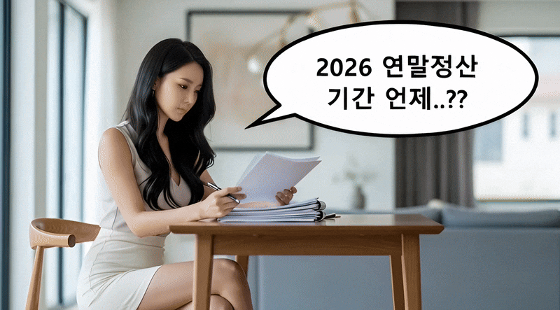 2026 연말정산 기간 언제부터..?? 시기부터, 서류, 환급, 간소화 서비스까지 정리..