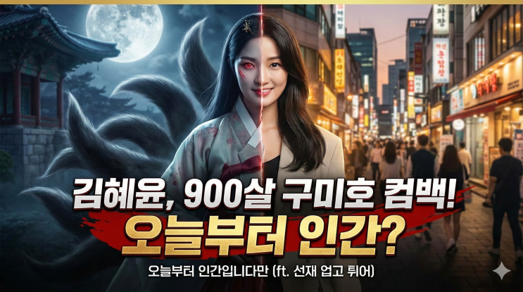 선재 업고 튀어 김혜윤이 900살 구미호로 돌아왔다, 오늘부터 인간입니다만