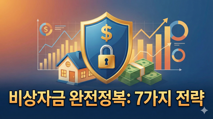  비상자금 완전정복, 경제 불확실성 시대 내 가계를 지키는 안전망 마련 전략 7가지