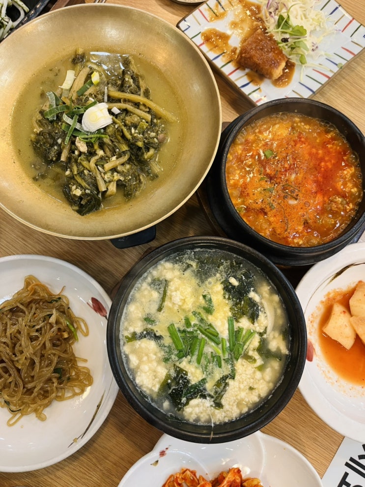  구미금오산맛집 한정식 팔팔순두부 저녁특선 아이랑 가족외식