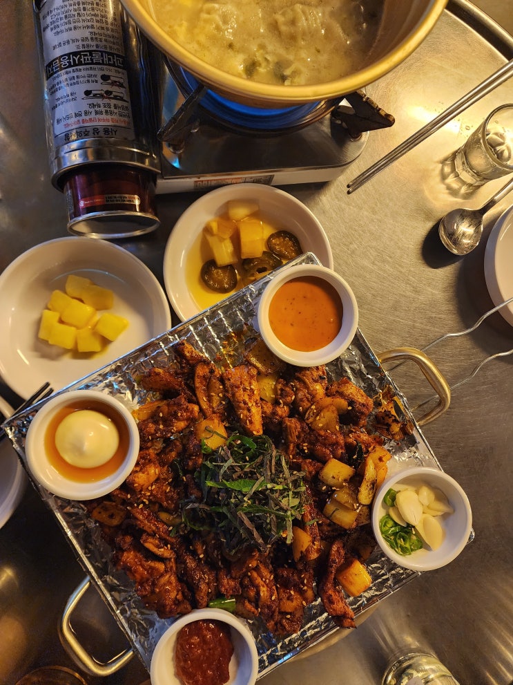  천안 불당동 술집 계돼지 | 구워져 나오는 숯불구이 맛집 | 불당동 주차