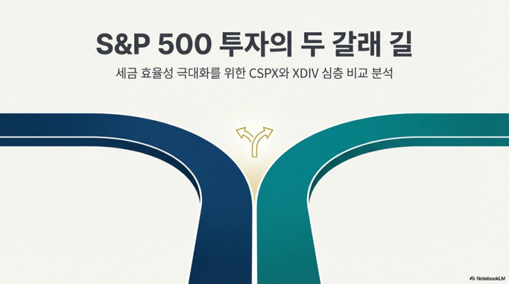  배당 없는 S&P500 ETF 비교 (CSPX vs XDIV)
