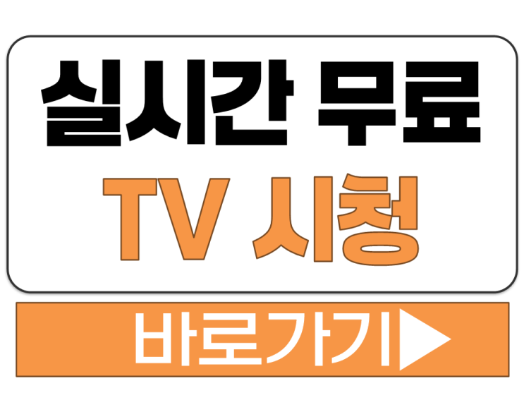  실시간 TV 보기 지상파 공중파 뉴스 라이브 무료 시청 사이트 주소 링크