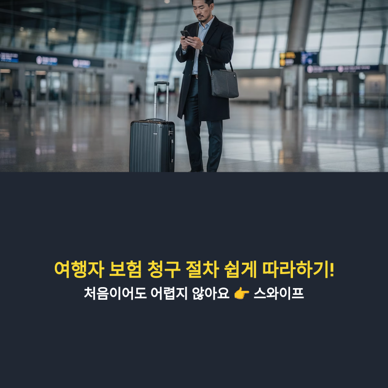 여행자 보험 청구 절차 쉽게 따라하기! 처음이어도 어렵지 않아요