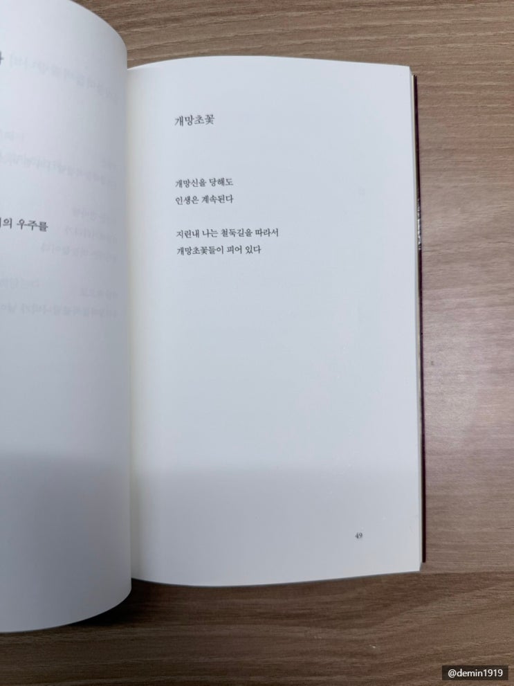 『개망초꽃』 - 최승호 / 개망신 당해도 인생은 계속된다