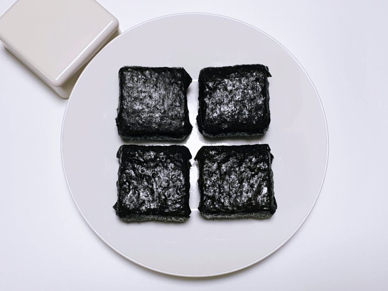 다이소 정사각 김밥틀 후기! 다이소 사각김밥틀 스팸 사각김밥 만들기