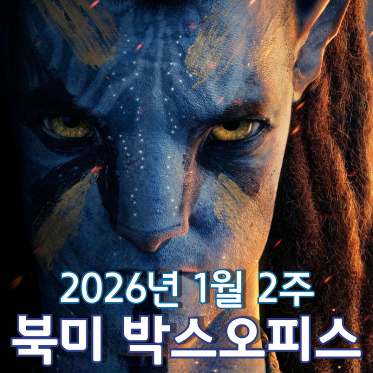  [2026년 1월 2주 북미 박스오피스] 4주 연속 이어진 세 번째 아바타 흥행 바람