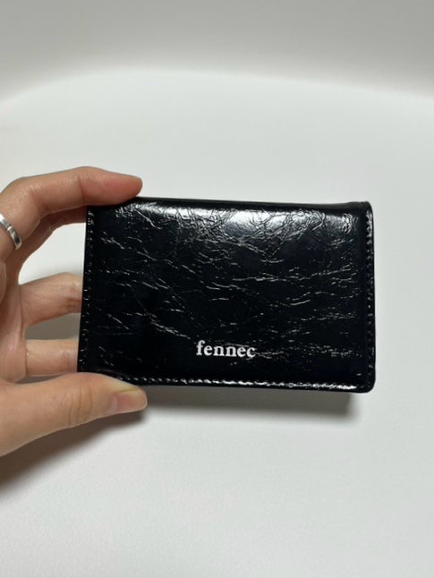페넥 카드지갑 블랙 후기(CRINKLE SOFT CARD CASE)