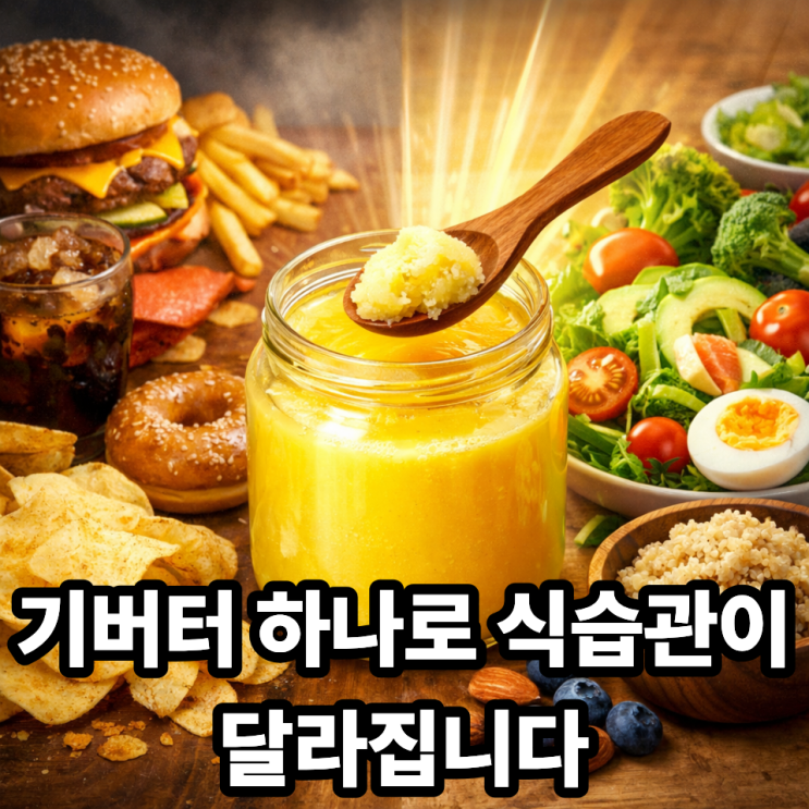   기버터를 꾸준히 먹으면 달라지는 식습관｜자연스럽게 바뀌는 포인트
