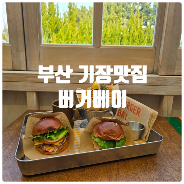  부산 기장맛집 『 버거베이 』 골든베이버거, 아보카도 새우버거 솔직후기