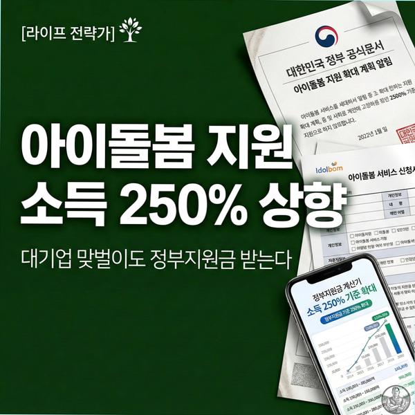  2026 무상보육 및 아이돌봄 총정리, 중위소득 250% 커트라인과 신청 꿀팁