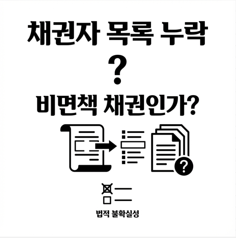 파산 면책 후 지급명령, 채권자 목록에 없어도 해결(청구이의 승소 사례) 관련 이미지 4