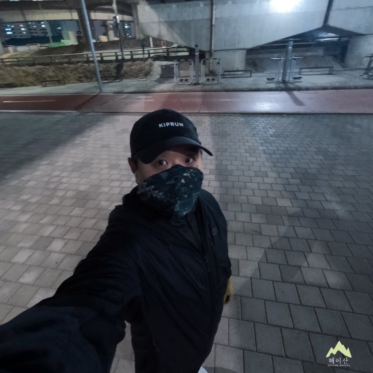  완만한 오르막 훈련 시작! 겨울 우이천 6.6km 러닝 코스 상태 확인