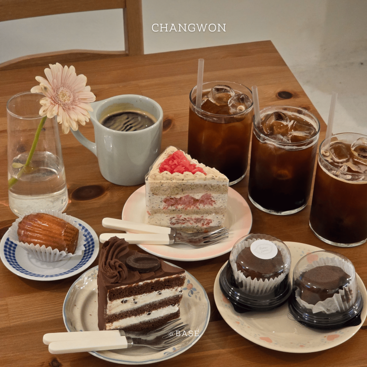  창원 두바이쫀득쿠키, 두쫀쿠 가로수길 카페, 버터레몬디저트샵 피넛맛과 케이크까지