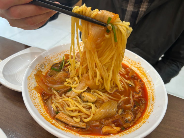  부평24시짬뽕 맛집추천 부평 24시 해장 맛집 짬뽕관