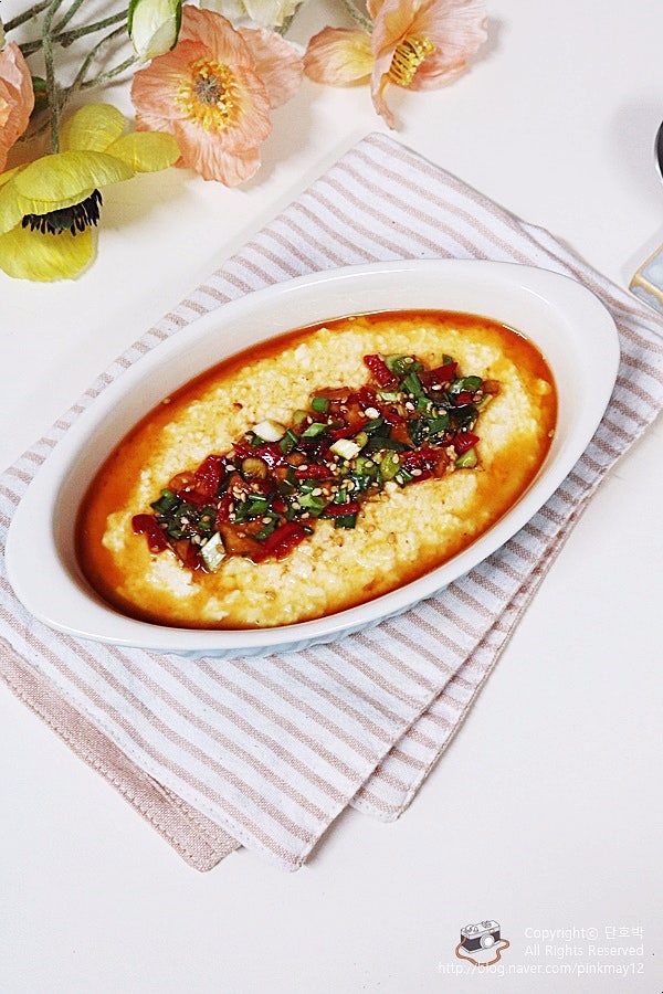 이연복 두부계란찜 레시피 다이어트 두부 계란 요리